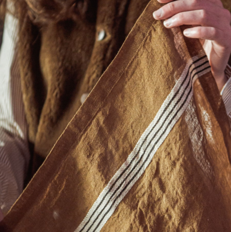 Libeco Locomotive napkin - stripe