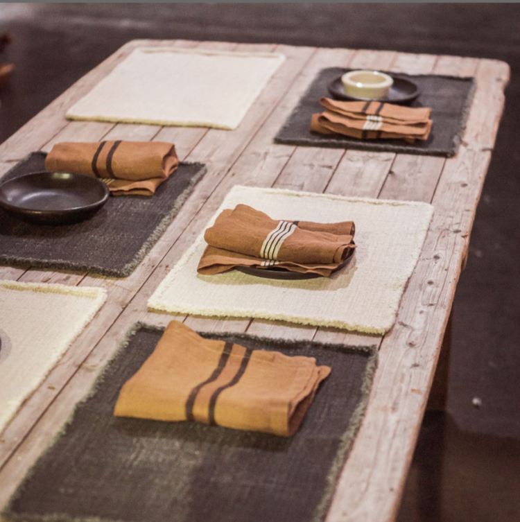 Libeco Jasper tafelset - faded black