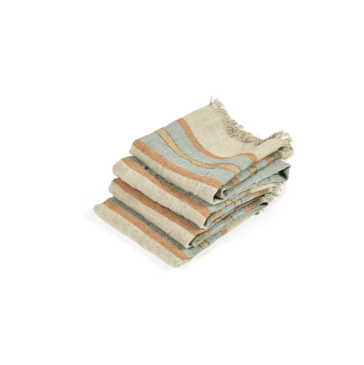 Libeco The Belgian Towel - multi stripe