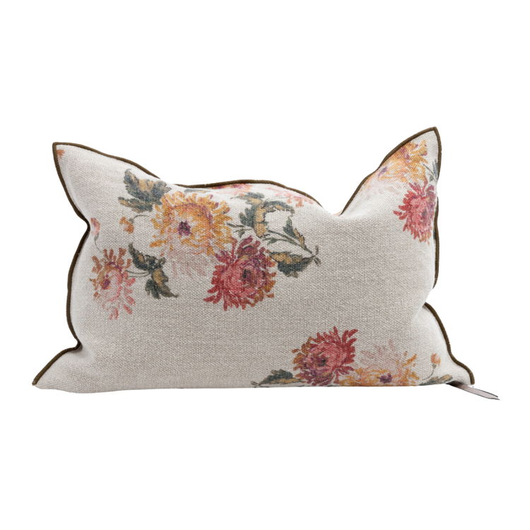 Maison de Vacances Cushion vice versa, wabi sabi linen - imperial bouquet