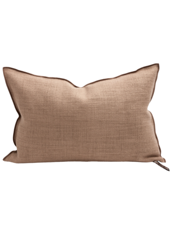 Maison de Vacances Kussen vice versa, toile de lin vintage - blush