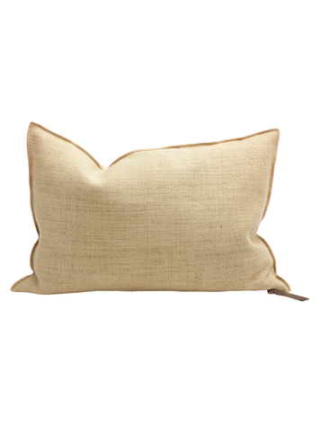 Maison de Vacances Kussen vice versa, toile de lin vintage - miel