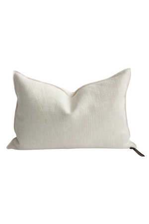 Maison de Vacances Cushion vice versa, vintage linen canvas - off white