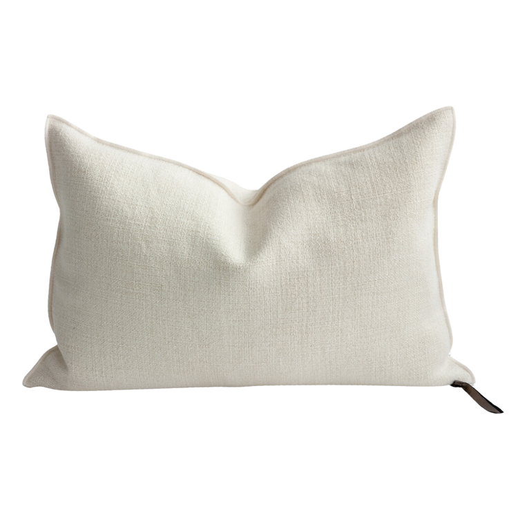 Maison de Vacances Kussen vice versa, toile de lin vintage - off white