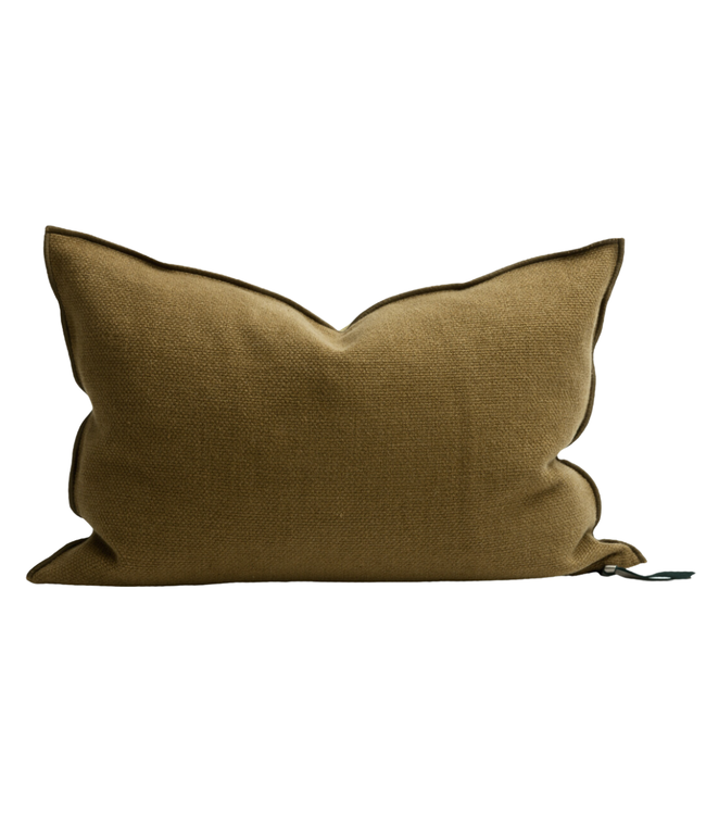 Cushion vice versa, canvas formentera - bronze