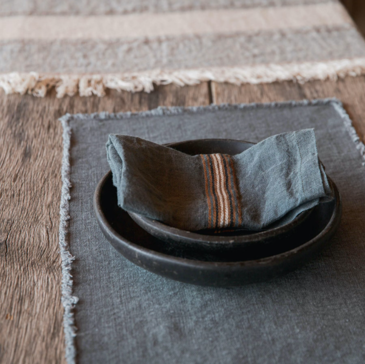 Libeco Kea napkin - stripe