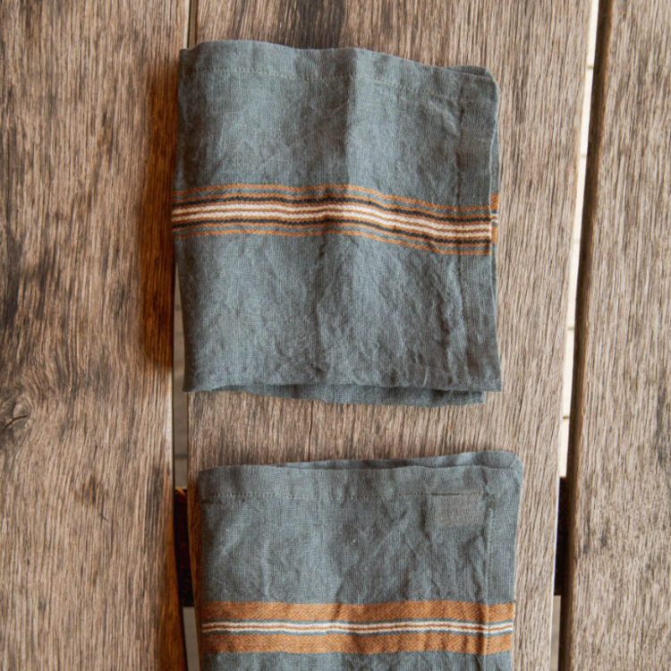Libeco Kea napkin - stripe