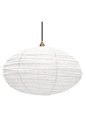 Hanglamp bizz kapok tree - oval - white