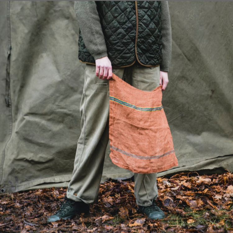 Libeco Dixie servet - stripe