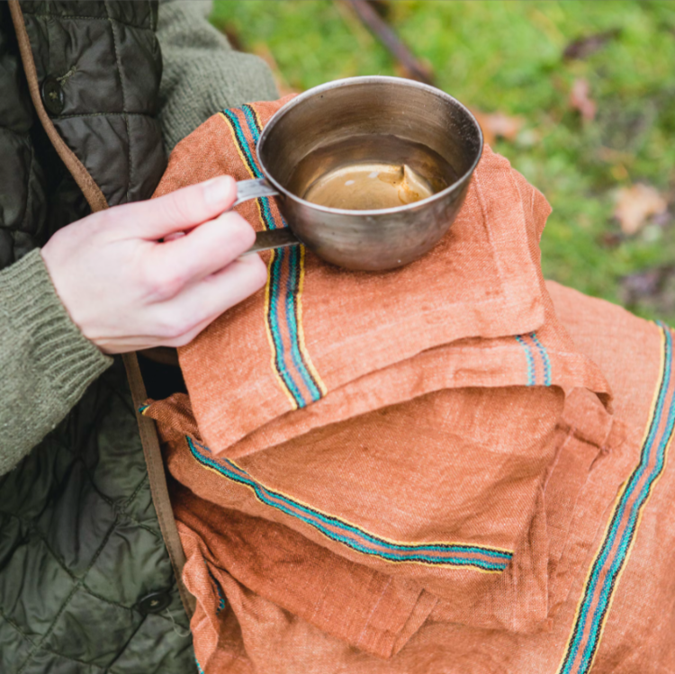 Libeco Dixie servet - stripe