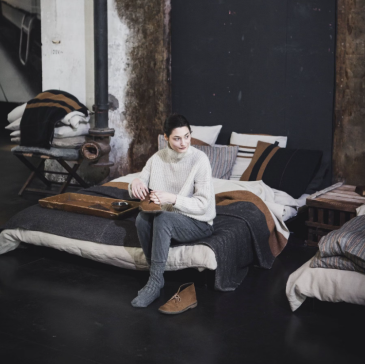 Libeco Nash sierdeken - stripe