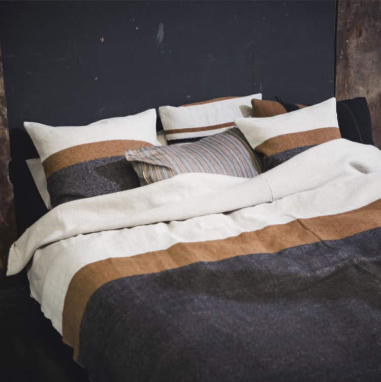 Libeco Nash coverlet - stripe