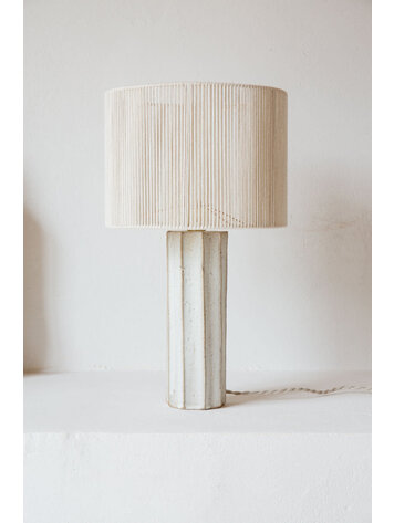 Grès Editions Halo table lamp - cotton