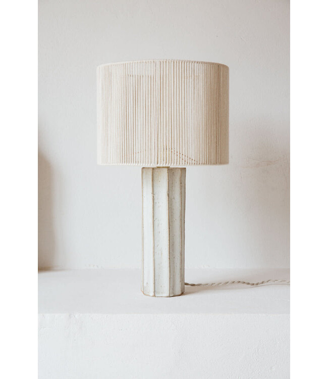Halo table lamp - cotton