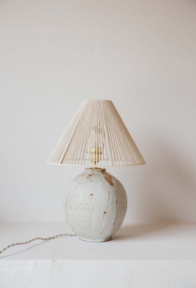 Grès Editions Michelle table lamp - cotton