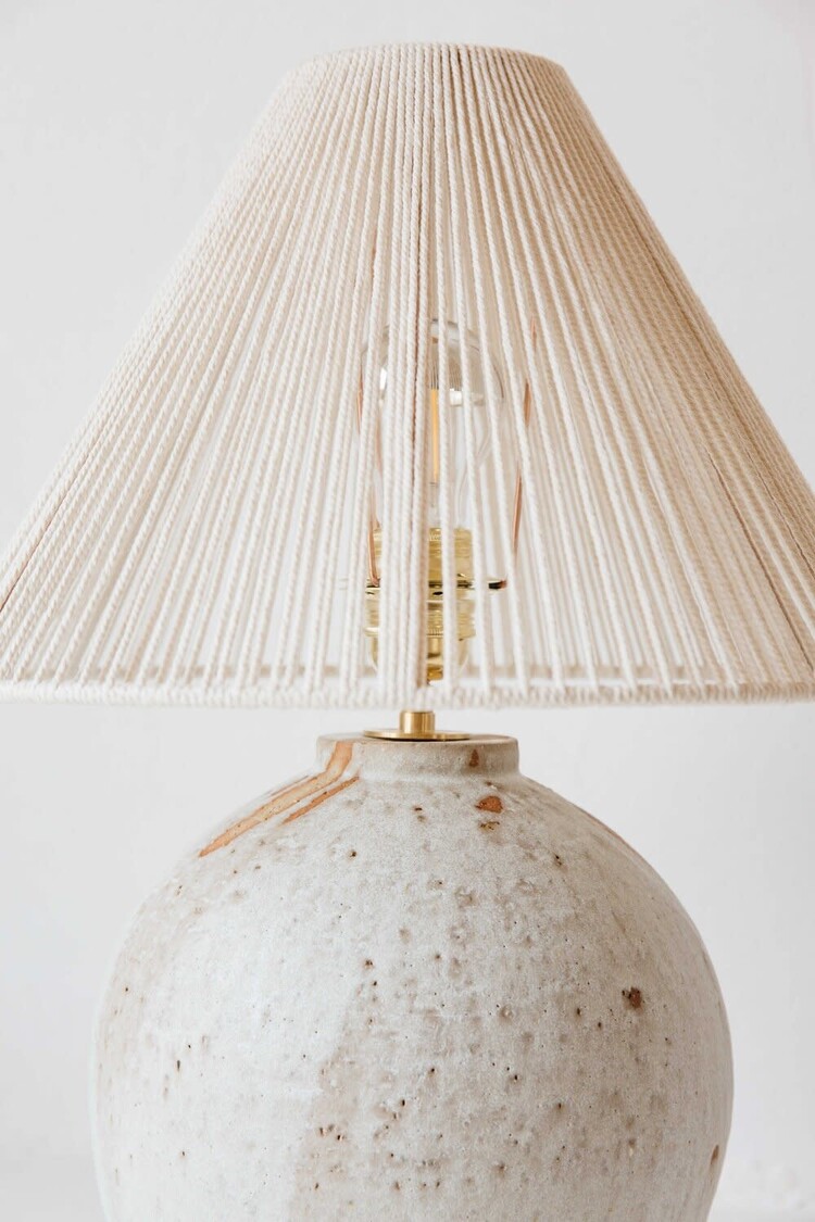 Grès Editions Michelle table lamp - cotton
