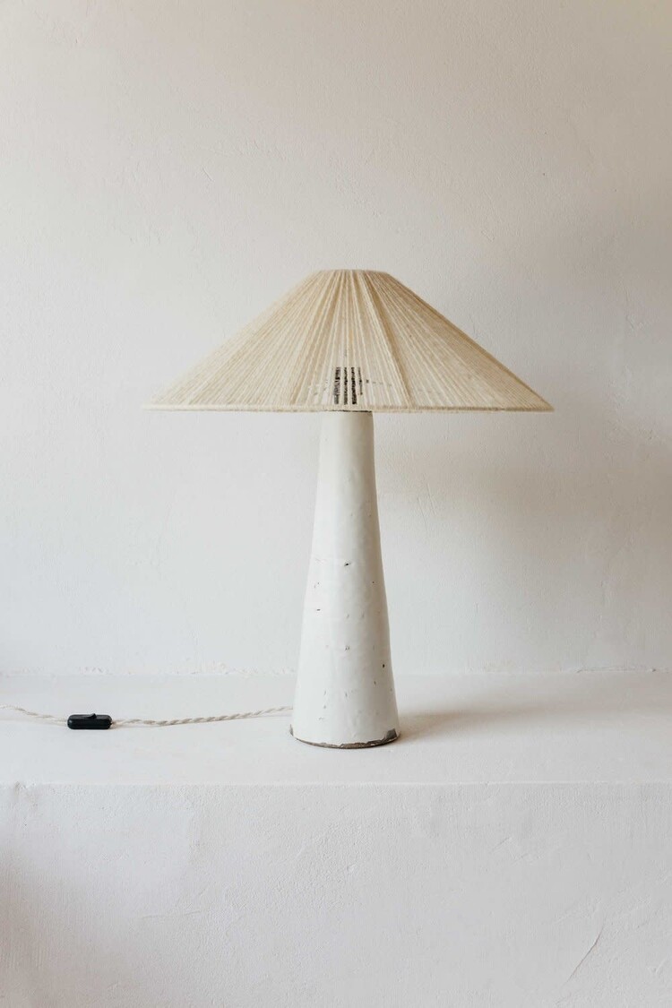 Grès Editions Dayan table lamp - cotton