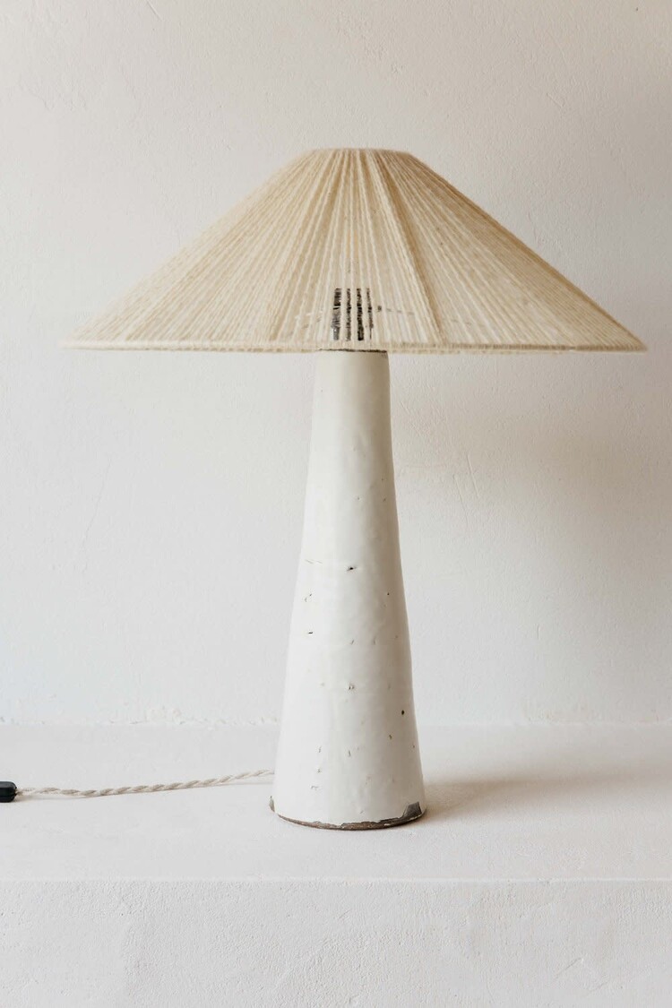 Grès Editions Dayan table lamp - cotton