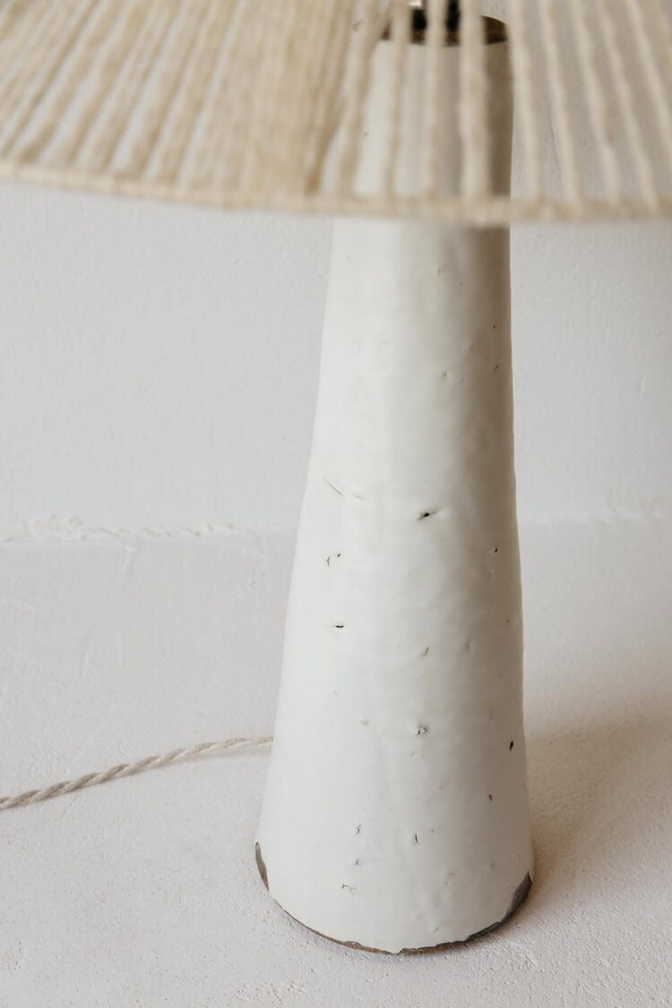 Grès Editions Dayan table lamp - cotton