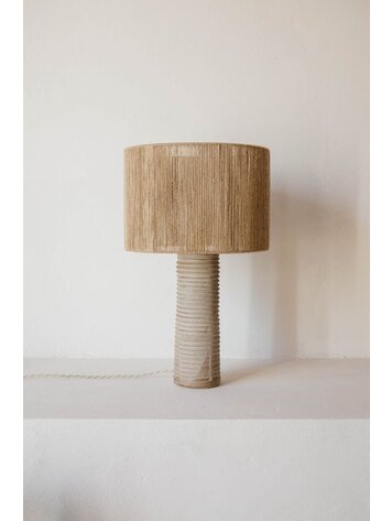Grès Editions Patagonia table lamp - thick jute