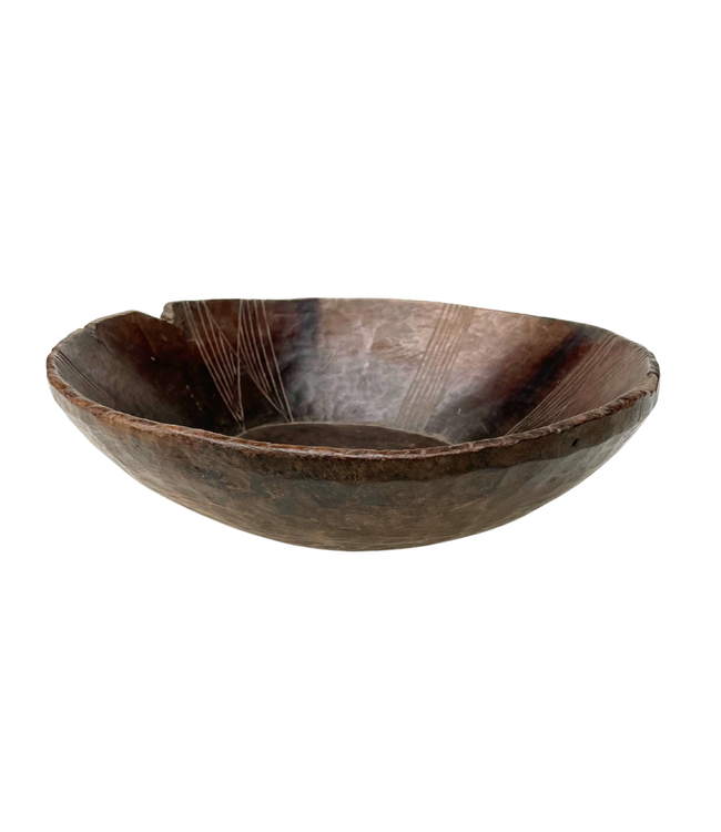 Wooden bowl Gurage #6