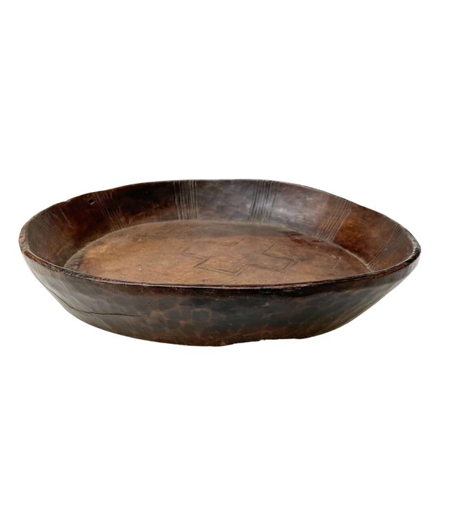 Wooden bowl Gurage #8