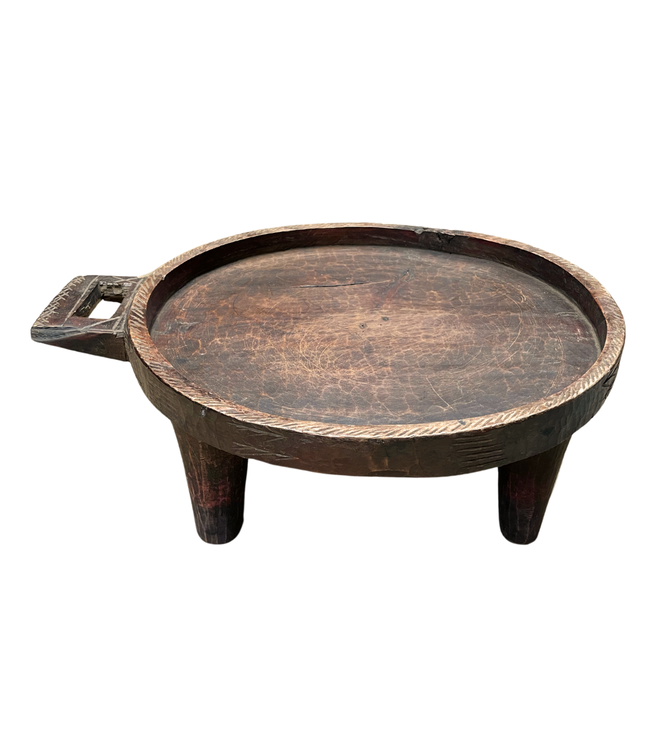 Wooden coffee tray Gurage #17