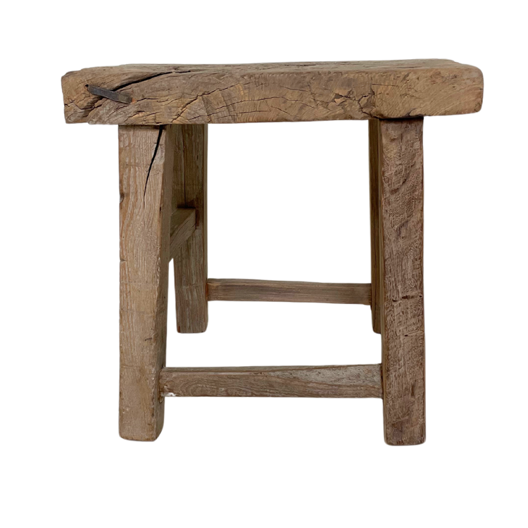 Robuuste rechthoekige bijzettafel olm #40