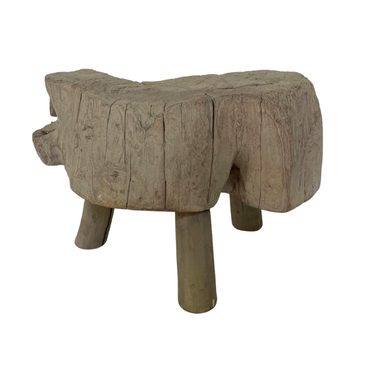 Robust side table poplar #1