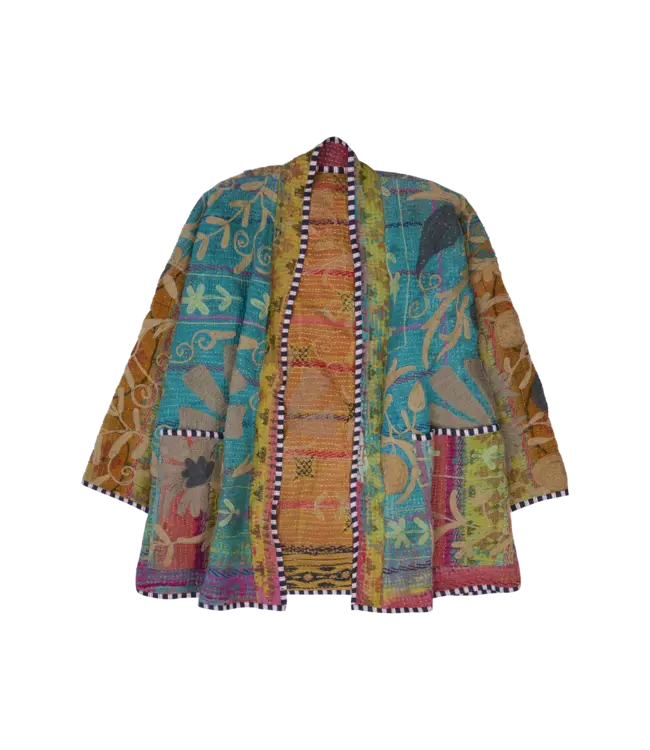 Hedvig kantha suzani jacket - No. 165 - one size