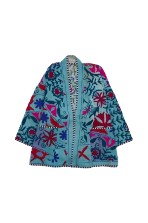 Sissel Edelbo Hedvig kantha suzani jacket - No. 48 - one size