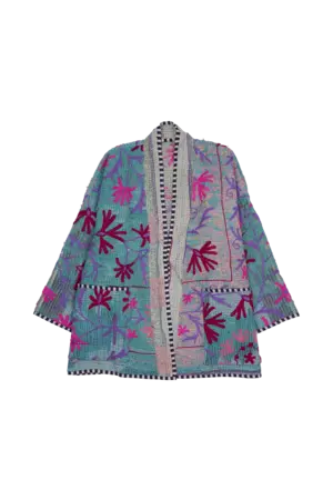 Sissel Edelbo Hedvig kantha suzani jacket - No. 68 - one size