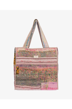 Vivian kantha tote bag - No. 192 - one size