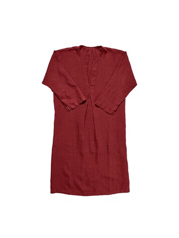 Linge Particulier Linen Caftan - Red