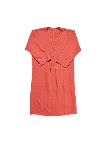 Linge Particulier Linnen Tuniek - Terracotta