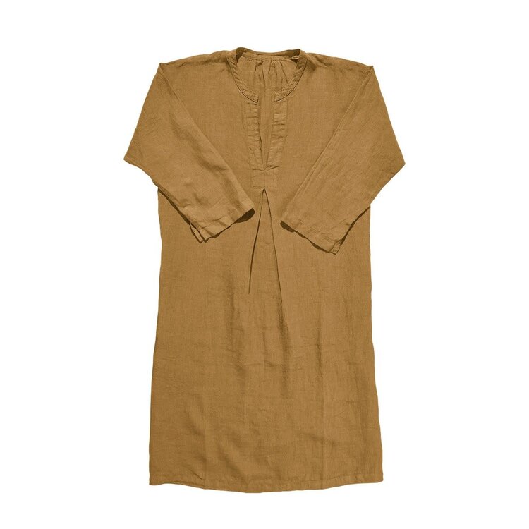 Linge Particulier Linnen Tuniek - Tobacco