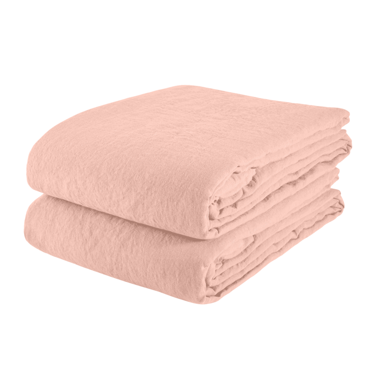 Linge Particulier Duvet cover linen - nude