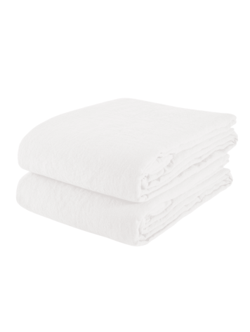 Linge Particulier Flat sheet linen - off white