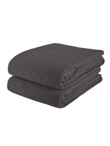 Linge Particulier Laken linnen - storm grey