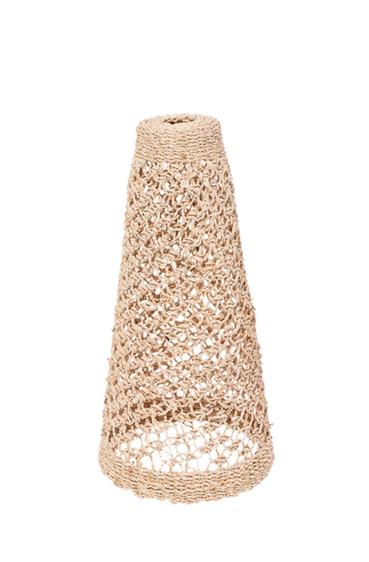 Caravane Balbi banana-fibre hanging ceiling light - natural