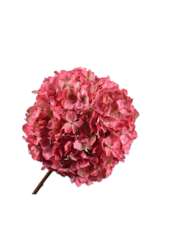 Silk-ka Hydrangea stem pink 79 cm