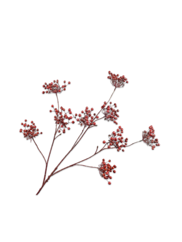 Silk-ka Berry spray red 96 cm