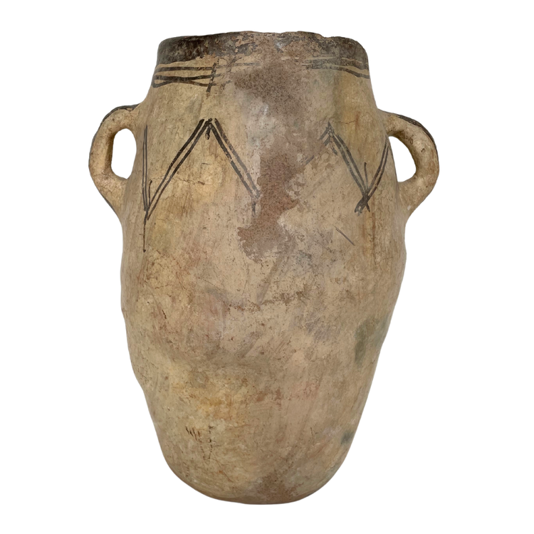 Couleur Locale Antique terracotta Berber jar #69