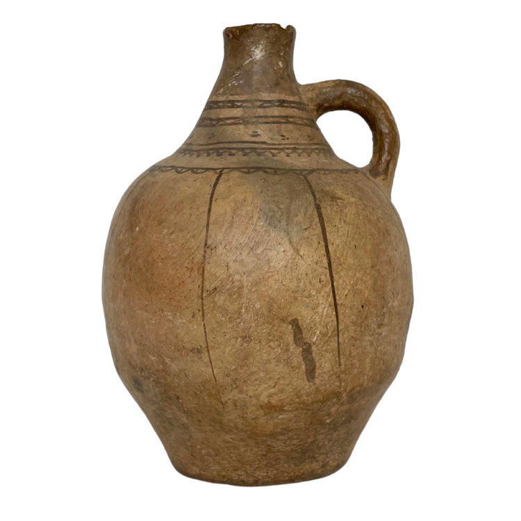 Couleur Locale Antique terracotta Berber jar #72