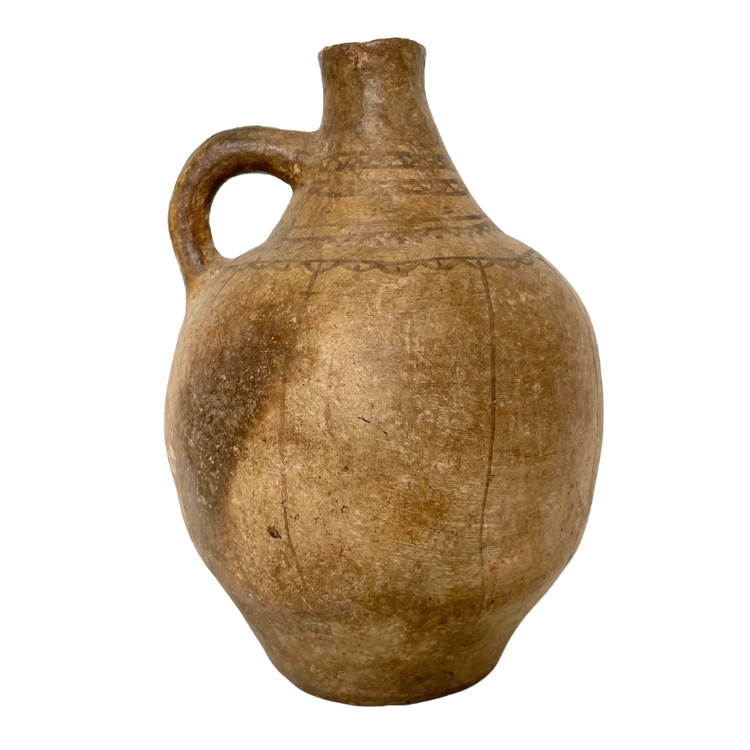 Couleur Locale Antique terracotta Berber jar #72
