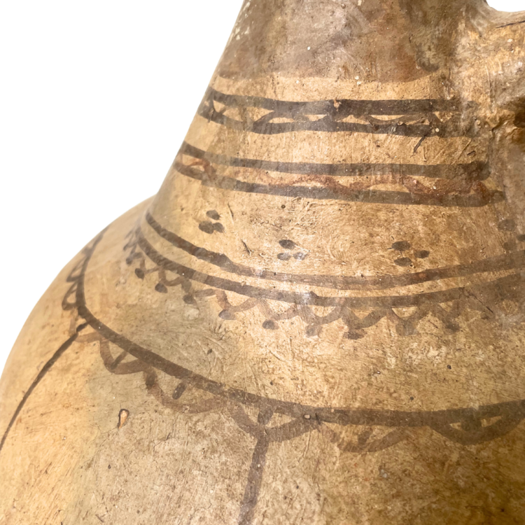 Couleur Locale Antique terracotta Berber jar #72