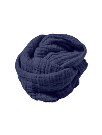 Linge Particulier Heavy scarf - midnight blue