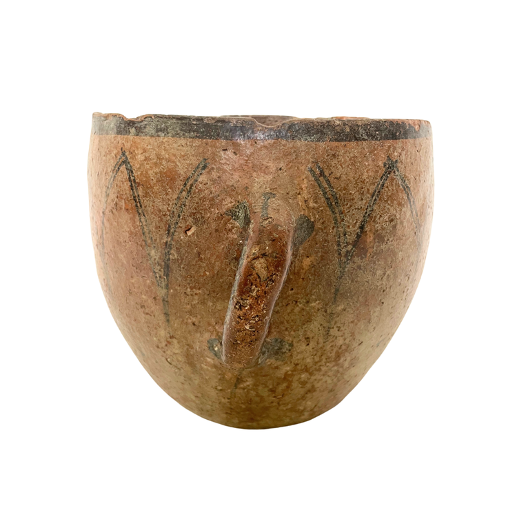 Couleur Locale Antique terracotta Berber jar #71