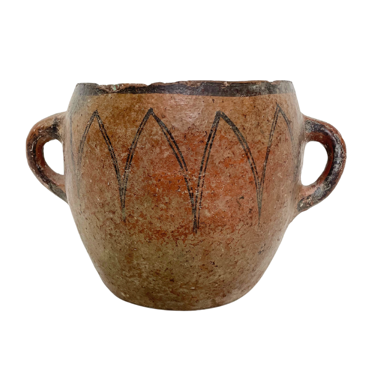 Couleur Locale Antique terracotta Berber jar #71