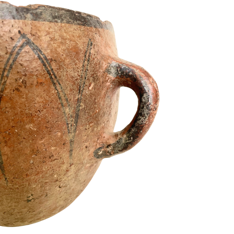 Couleur Locale Antique terracotta Berber jar #71